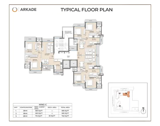 2 Bed with Deck